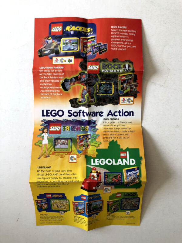 Lego Racers plakat (PS1-manual) #117 - Image 2