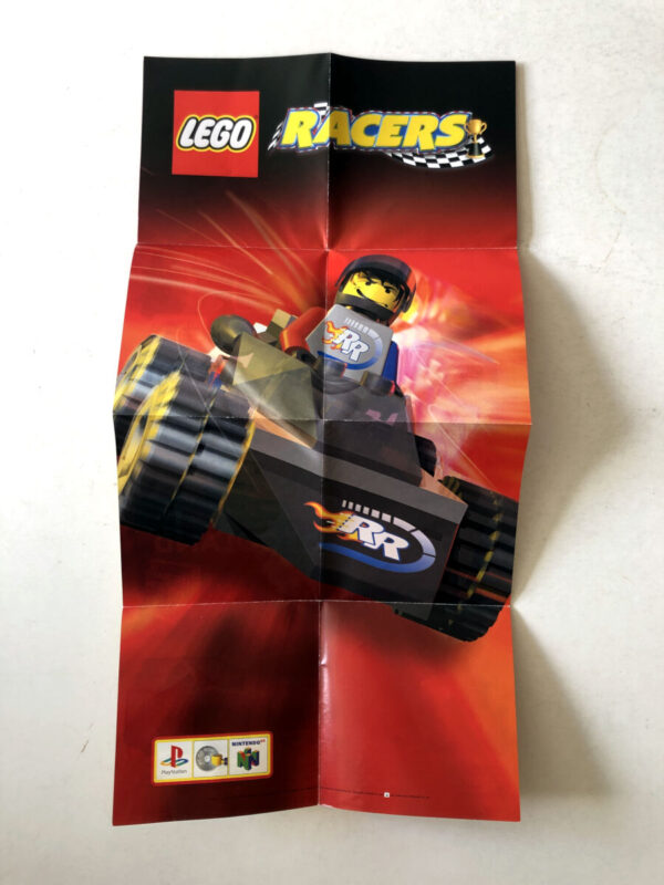 Lego Racers plakat (PS1-manual) #117