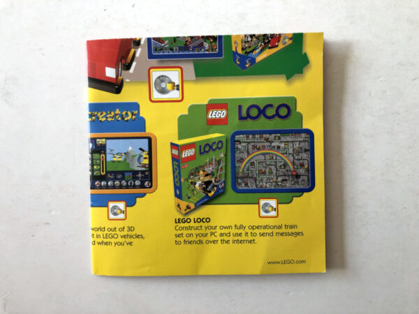 Lego Racers plakat (PS1-manual) #117 - Image 3