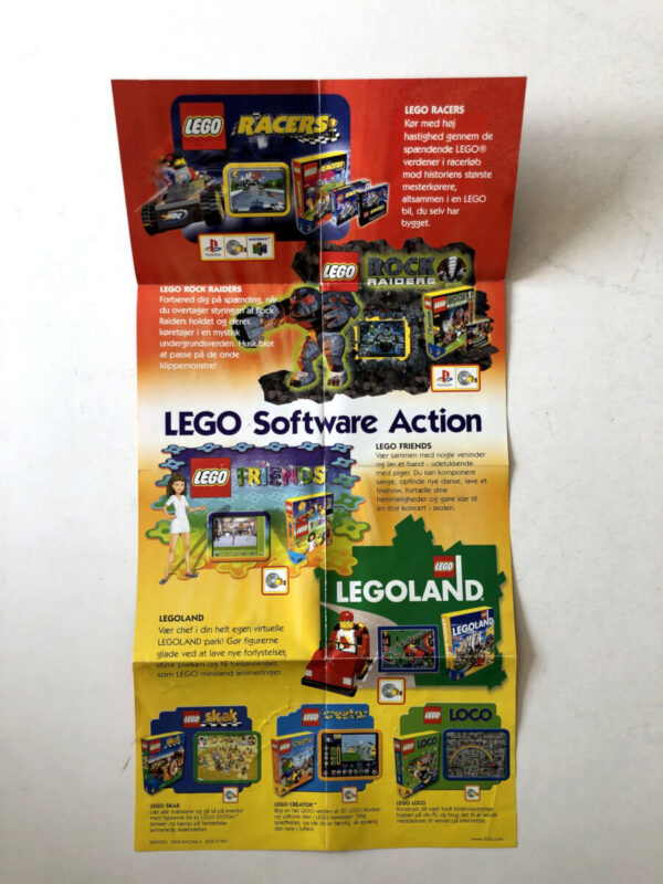 Lego Racers plakat (PS1-manual) #118 - Image 2
