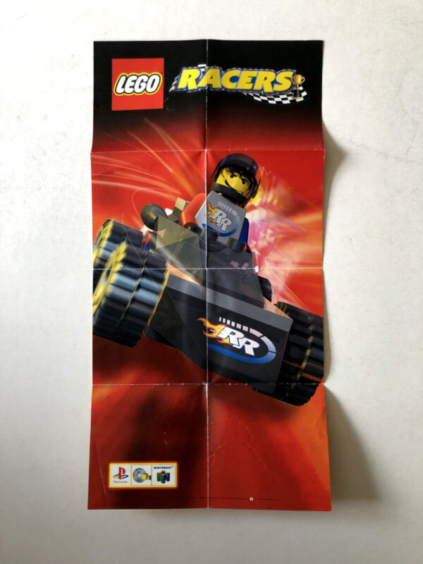 Lego Racers plakat (PS1-manual) #118