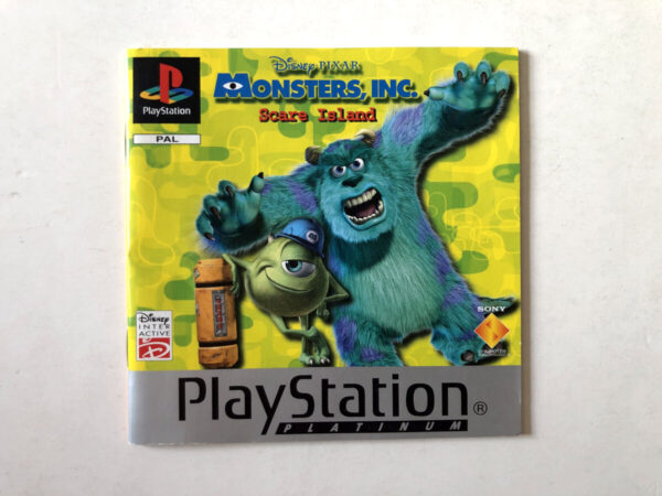 Monsters Inc Platinum(PS1-manual) #121