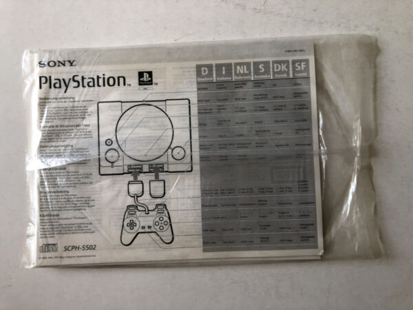 Playstation 1 Manual (Forseglet uåbnet indpakning)(PS1-manual) #128 - Image 2