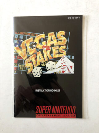 Vegas Stakes (USA)(SNES Manual) #127