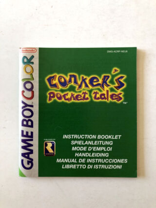 Conker's Pocket Tales (GB Color Manual) #58