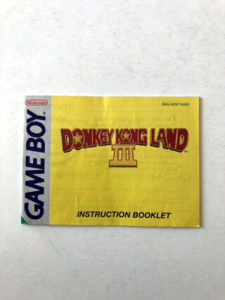 Donkey Kong Land 3 (GB Classic Manual) #121