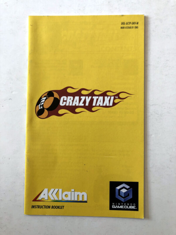 Crazy Taxi (Gamecube-manual) #16