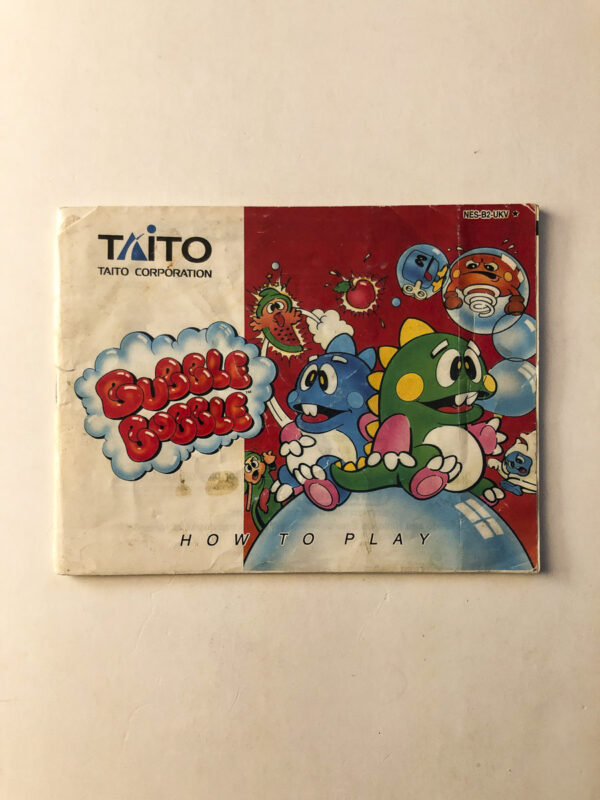 Bubble Bobble (NES Manual) #3