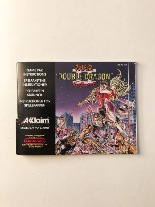 Double Dragon 2 (NES Manual) #11