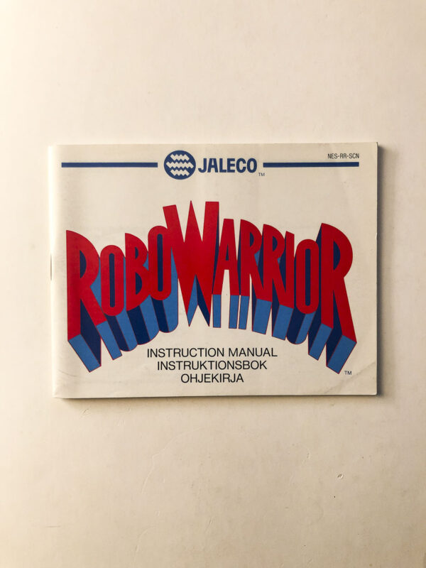 Robowarrior (NES Manual) #28