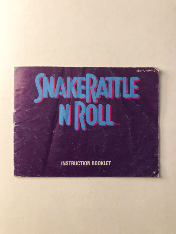 Snake Rattle n roll (NES Manual) #58
