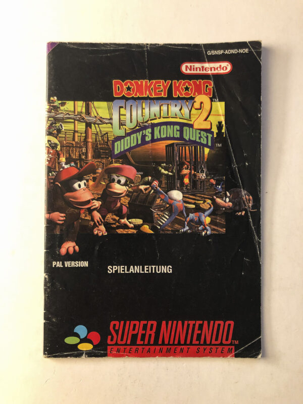 Donkey Kong Country 2 (SNES Manual) #11(german)
