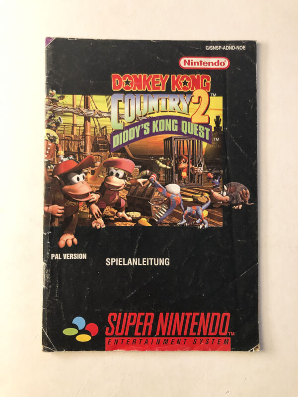 Donkey Kong Country 2 (Tysk)(SNES Manual) #14(german)