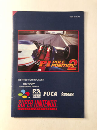 F1 Pole Position 2 (SNES Manual) #16