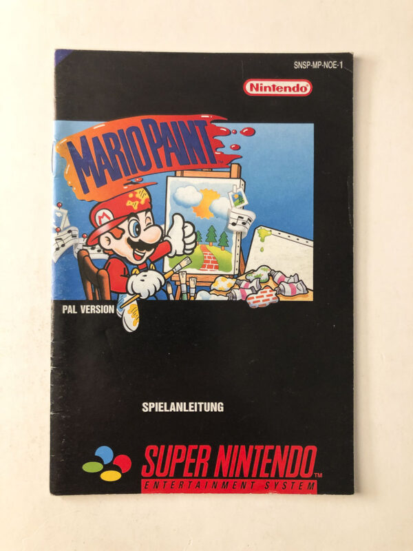 Mario Paint (Tysk)(SNES Manual) #28