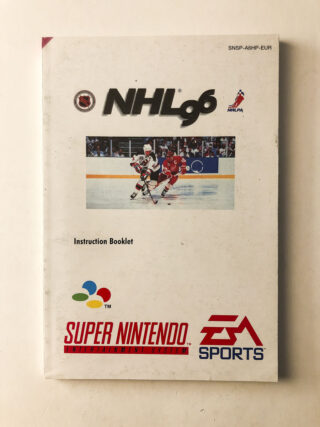 NHL 96 (SNES Manual) #30