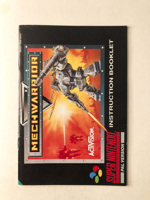 Mechwarrior (SNES Manual) #33