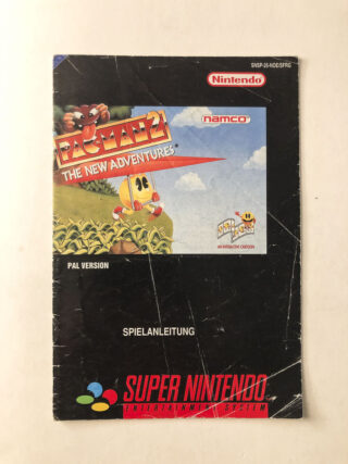 PAC Man (SNES Manual) #34(german)