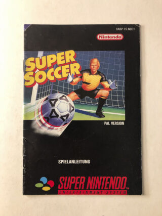 Super Soccer (SNES Manual) #38(german)