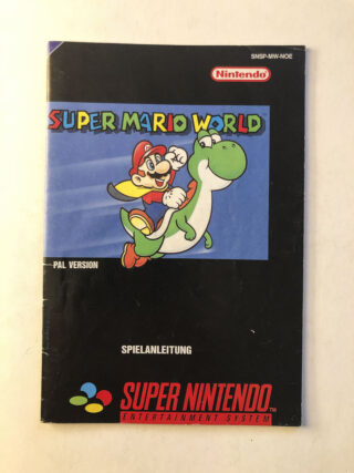 Super Mario World (SNES Manual) #53(german)