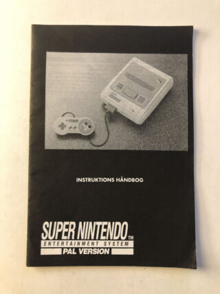 Super Nintendo Entertainment System Booklet (SNES Manual) #57