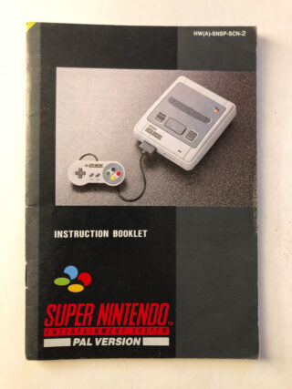 Super Nintendo Entertainment System Booklet (Hollandsk)(SNES Manual) #59
