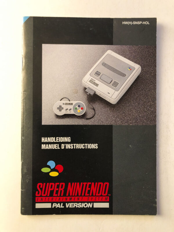 Super Nintendo Entertainment System Booklet (SNES Manual) #60