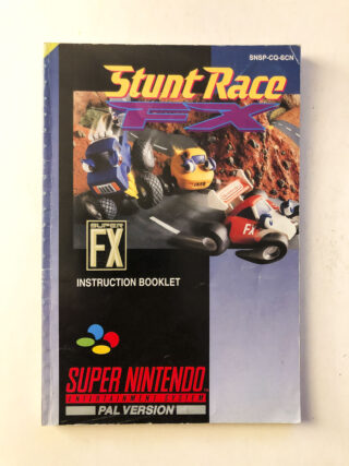 Stunt Race (SNES Manual) #75