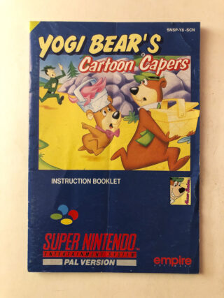 Yogi Bears Cartoon Capers (SNES Manual) #81