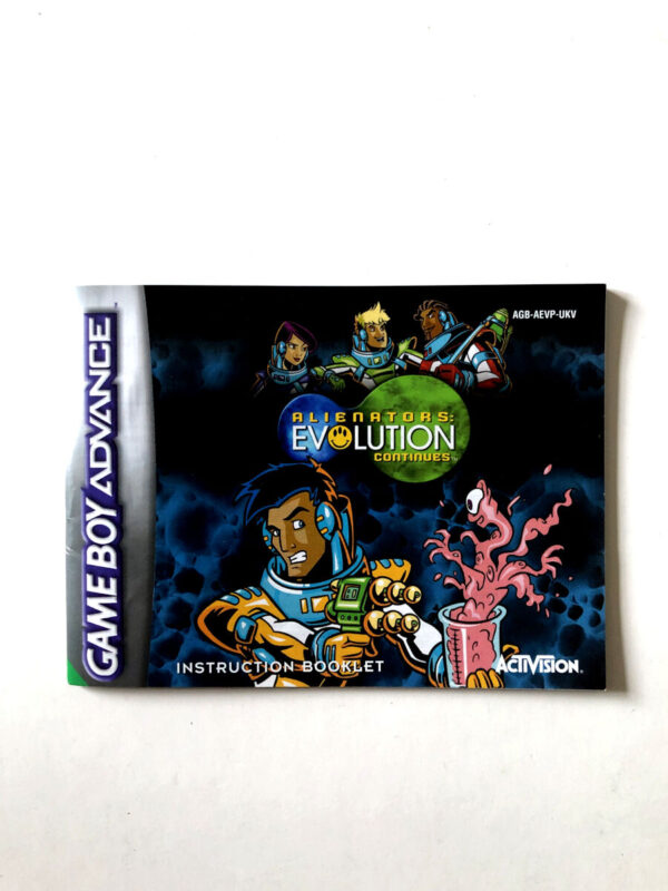 Alienators Evolution Continues (GB Advance Manual) #1
