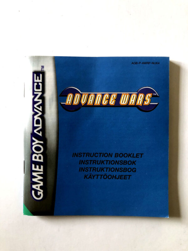 Advance Wars (GB Advance Manual) #2