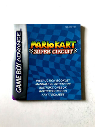Mario Kart Super Circuit (GB Advance Manual) #35