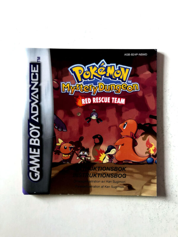 Pokemon Mystery Dungeon Red Rescue Team (GB Advance Manual) #41