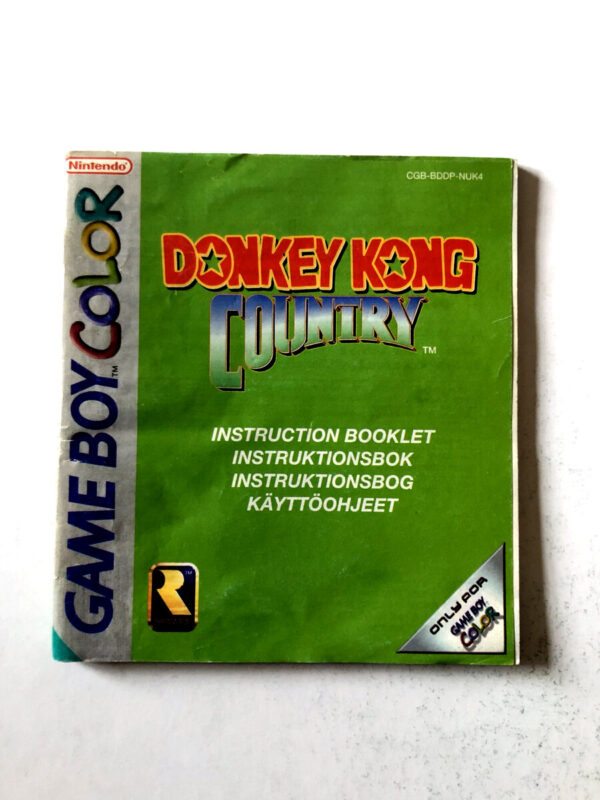 Donkey Kong Country (GB Color Manual) #7