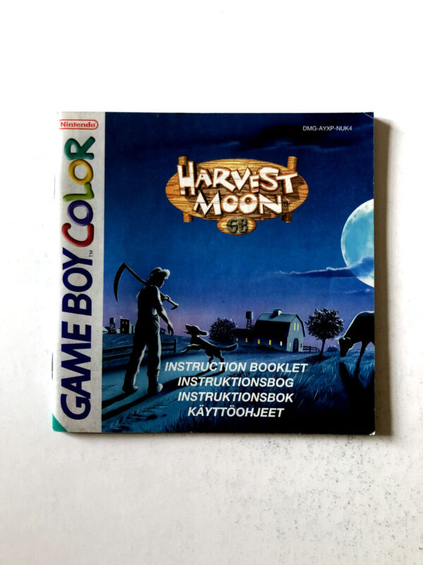 Harvest Moon GB (GB Color Manual) #23