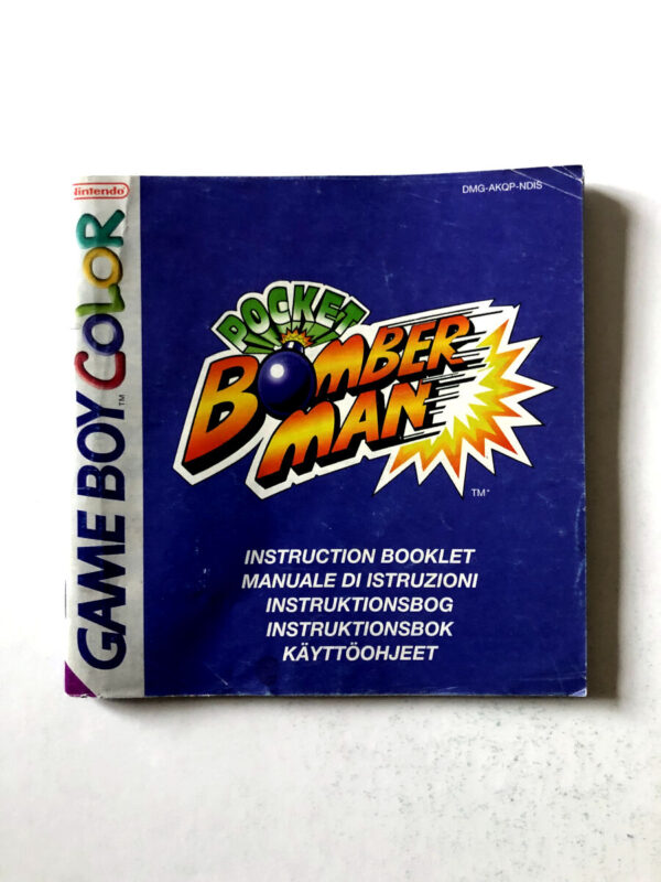 Pocket Bomberman (GB Color Manual) #28