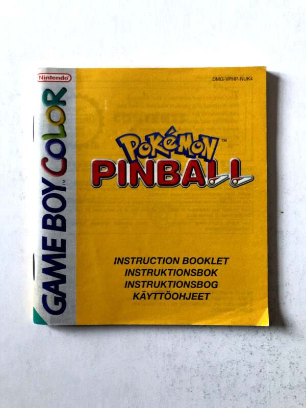 Pokemon Pinball (GB Color Manual) #32