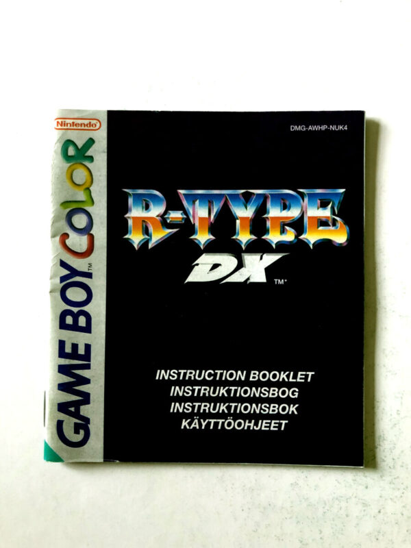 R-Type DX (GB Color Manual) #34
