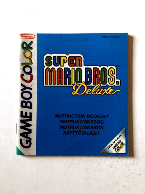 Super Mario Bros Deluxe (GB Color Manual) #41