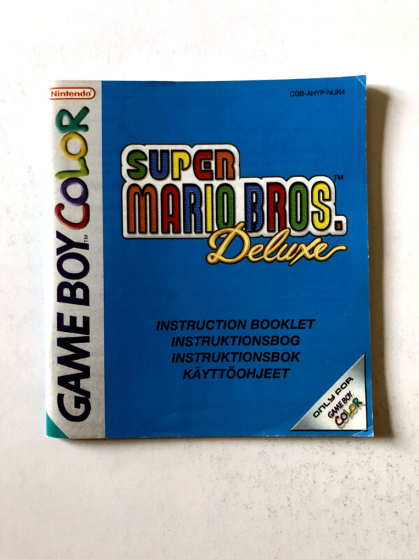 Super Mario Bros Deluxe (GB Color Manual) #43