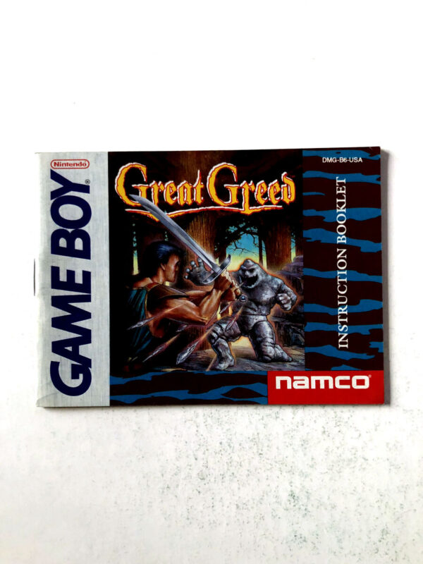Great Greed (GB Classic Manual) #21