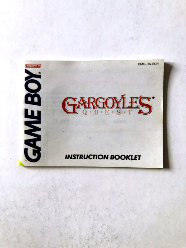 Gargoyles Quest (GB Classic Manual) #22