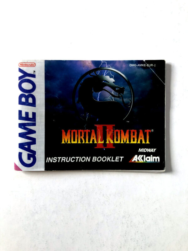 Mortal Kombat 2 (GB Classic Manual) #35