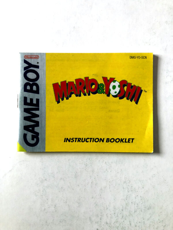 Mario & Yoshi (GB Classic Manual) #34
