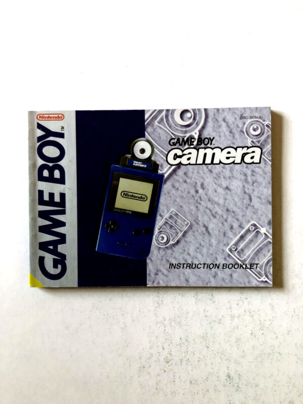 Gameboy Camera, Instruction Booklet (GB Classic Manual) #79