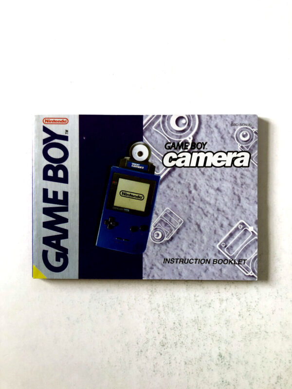Gameboy Camera, Instruction Booklet (GB Classic Manual) #80