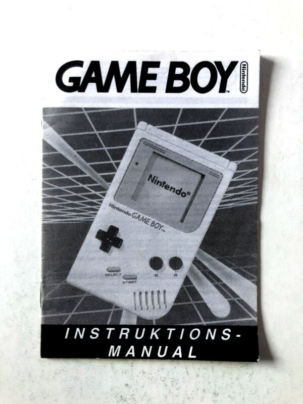 Gameboy Owners Manual, Sort/Hvid (GB Classic Manual) #104