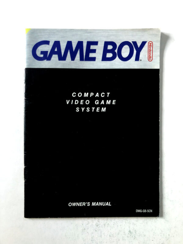 Gameboy Owners Manual (GB Classic Manual) #106