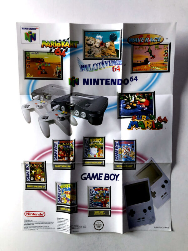 Gameboy plakat, kun motiv på en side (GB Classic Manual) #75