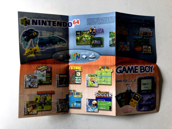 Dobbelt sidet reklame plakat, Pokemon Snap og N64 (GB Color Manual) #12 - Image 2